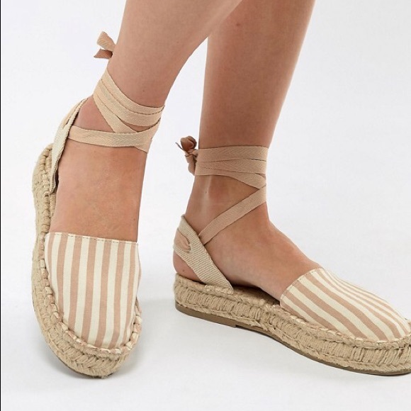 asos lace up espadrilles